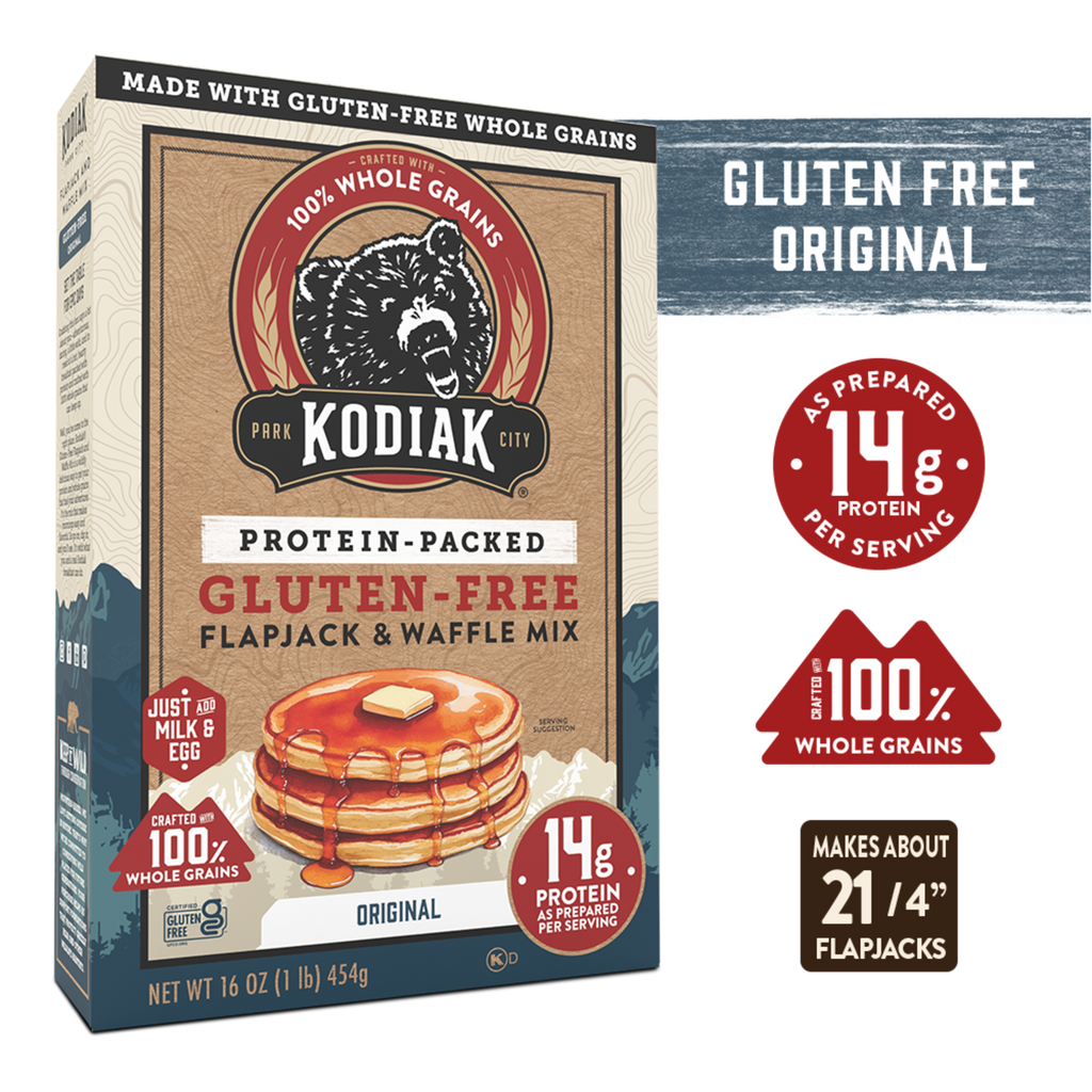 Original Gluten-Free Flapjack & Waffle Mix | Kodiak®