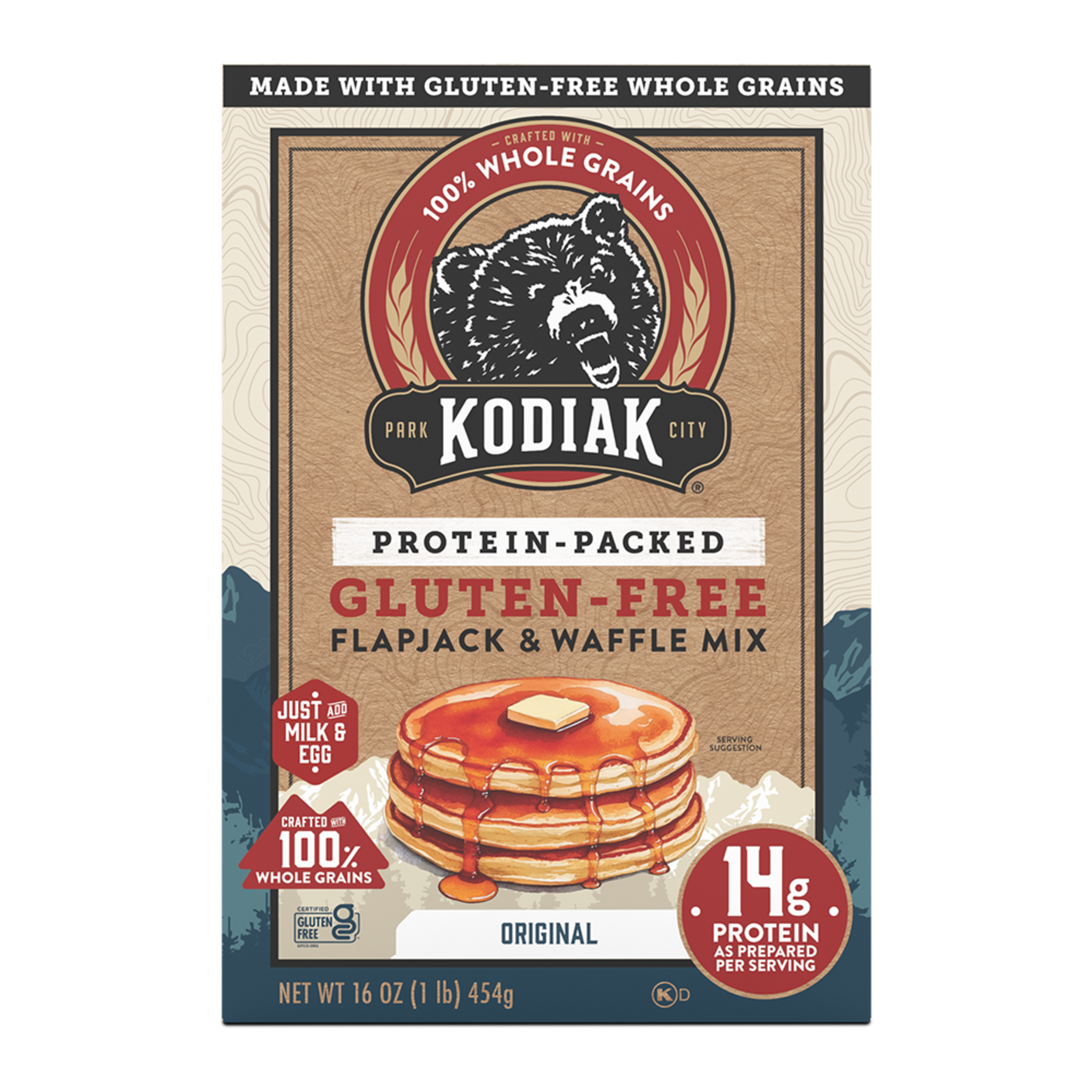 Original Gluten-Free Flapjack & Waffle Mix | Kodiak®