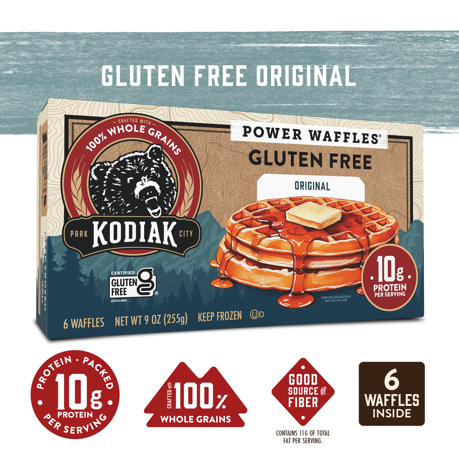 Gluten-Free Frontier Oat Power Waffles