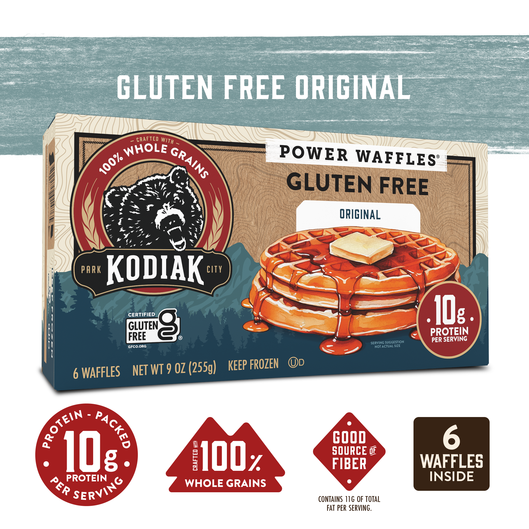 Gluten-Free Frontier Oat Power Waffles