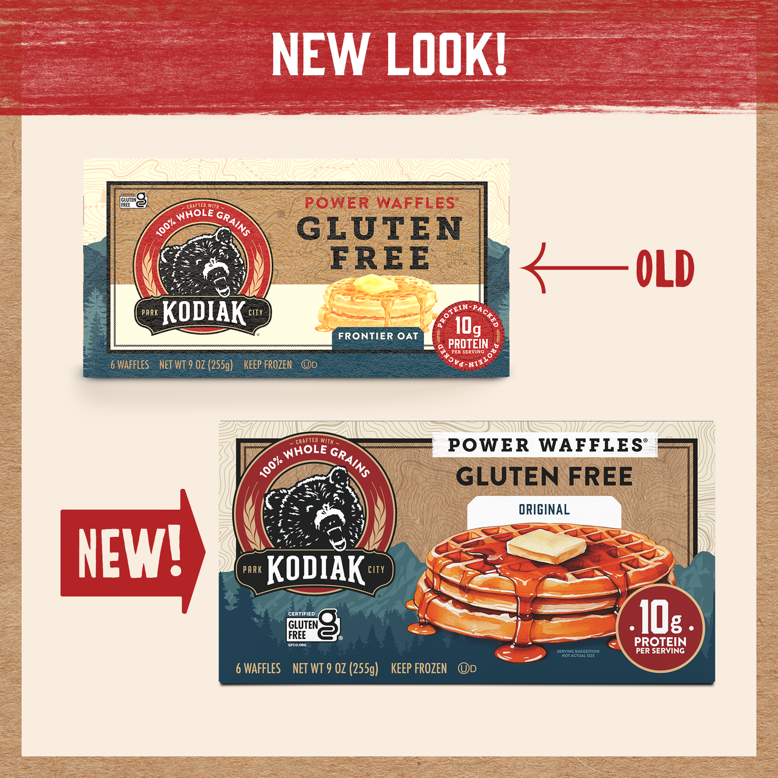 Gluten-Free Frontier Oat Power Waffles