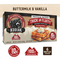 Buttermilk & Vanilla Thick and Fluffy Power Waffles