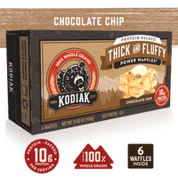 Chocolate Chip Thick & Fluffy Power Waffles