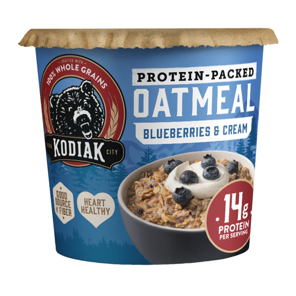 Blueberries & Cream Oatmeal Cup