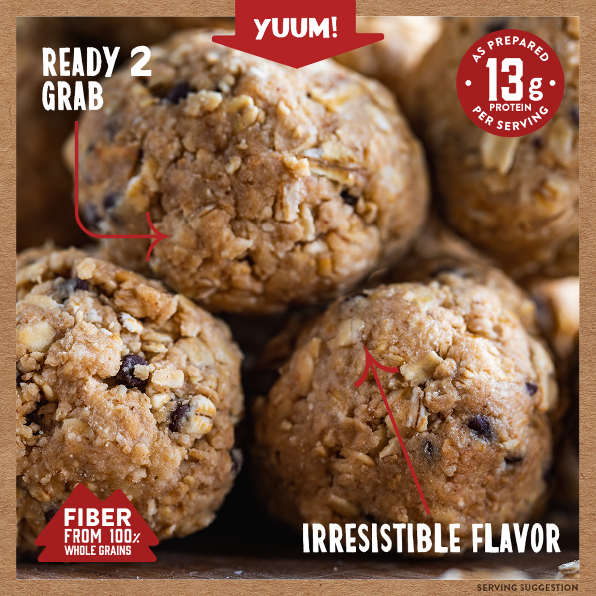 Oatmeal Chocolate Chip Protein Balls