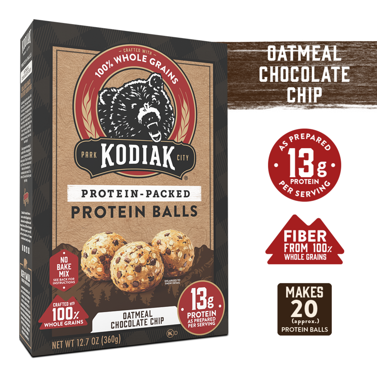 Oatmeal Chocolate Chip Protein Balls