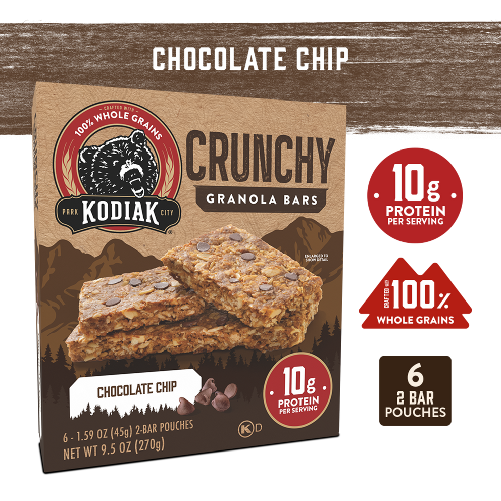 Chocolate Chip Crunchy Bars