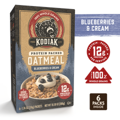 Blueberries & Cream Oatmeal Packets