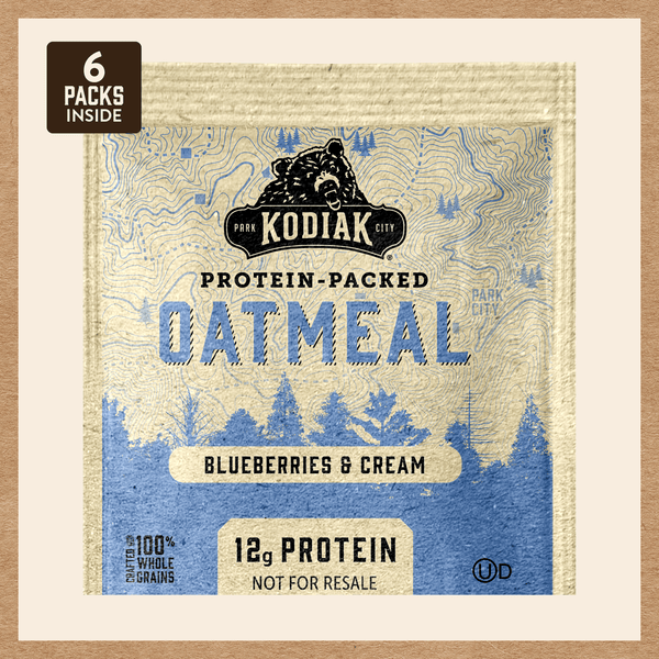 Oatmeal Breakfast Packets Blueberries & Cream Kodiak®