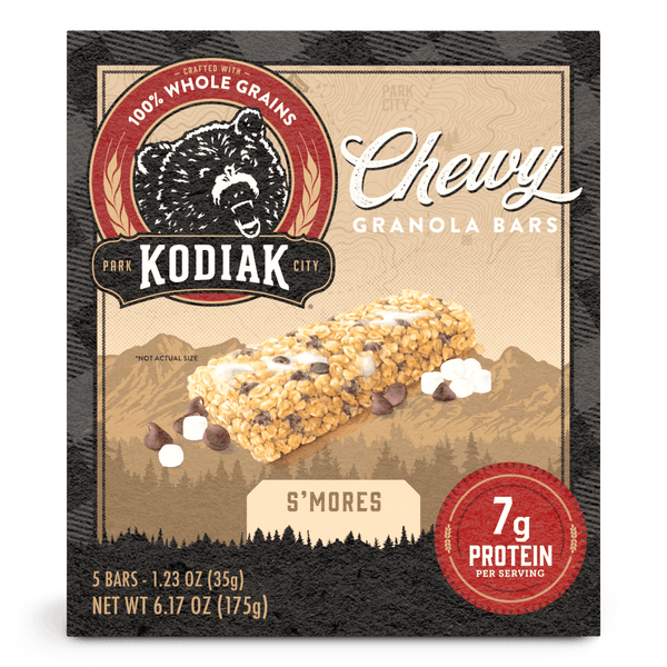Granola Bars Chewy S'mores Granola Bars Kodiak®