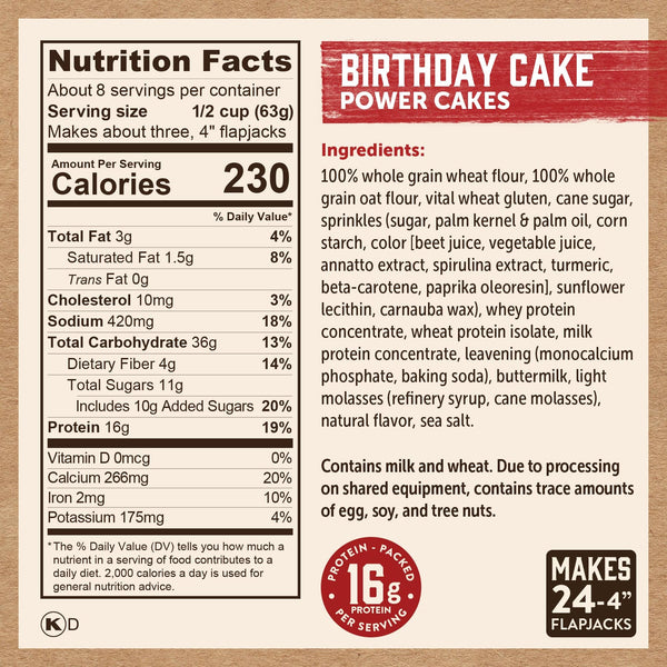 Nutritional Information - Nothing Bundt Cakes