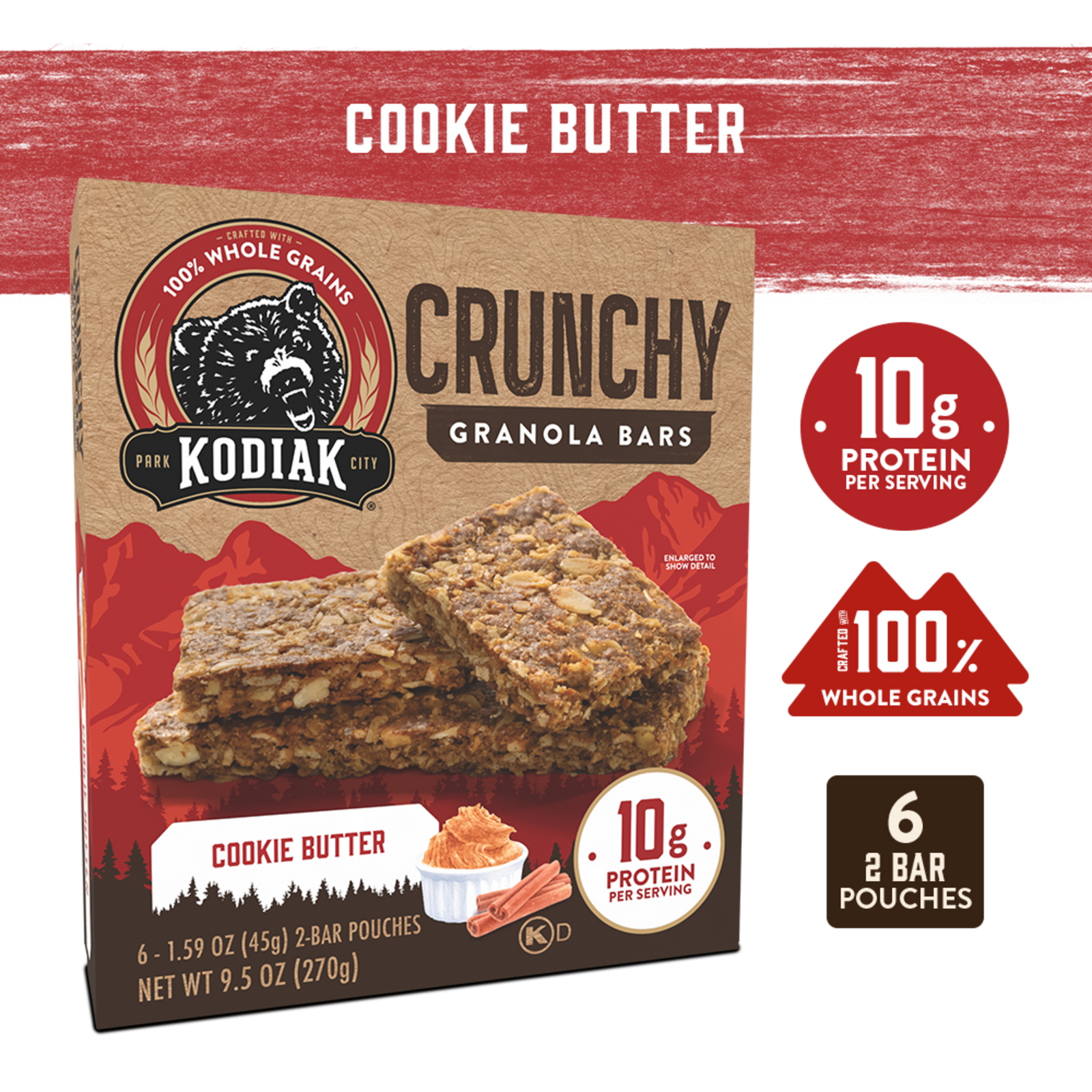Cookie Butter Crunchy Bars