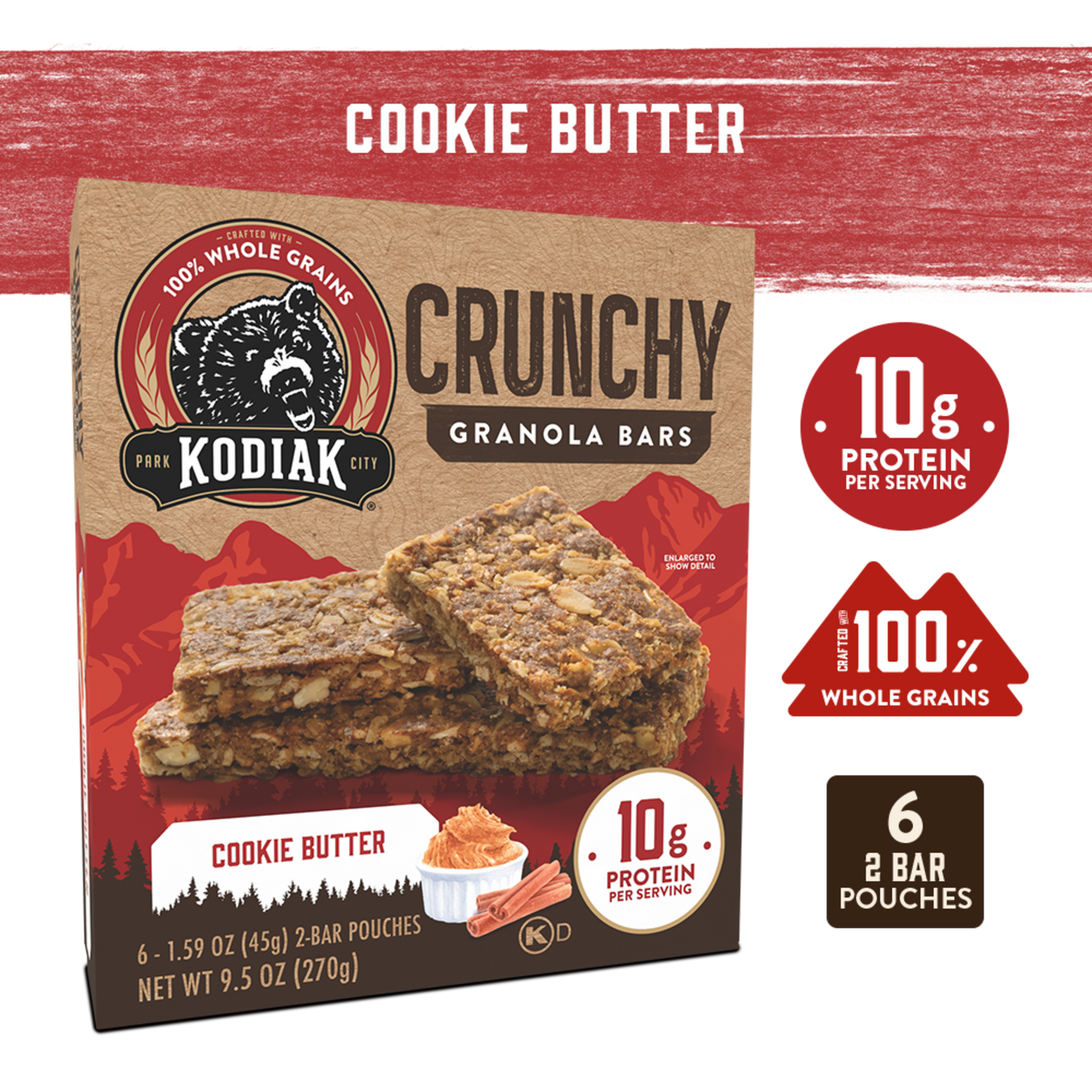 Cookie Butter Crunchy Bars