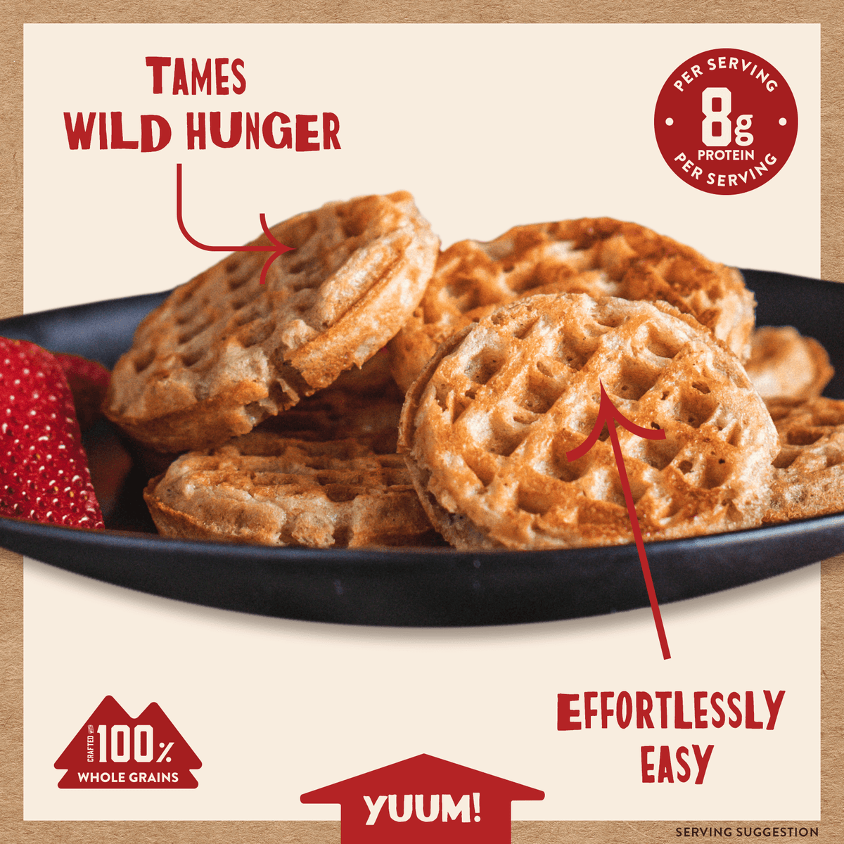 Kodiak Kids Original Waffles 6 ct. Kodiak®