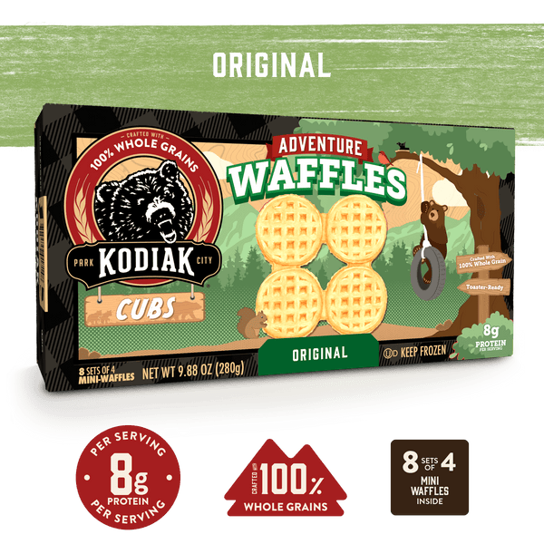 Kodiak Kids Original Waffles 6 ct. Kodiak®