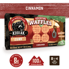 6 ct. Kodiak Kids Waffle Cinnamon