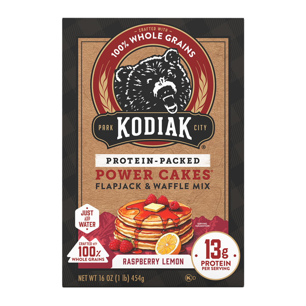 Raspberry Lemon Power Cakes Flapjack & Waffle Mix | Kodiak®