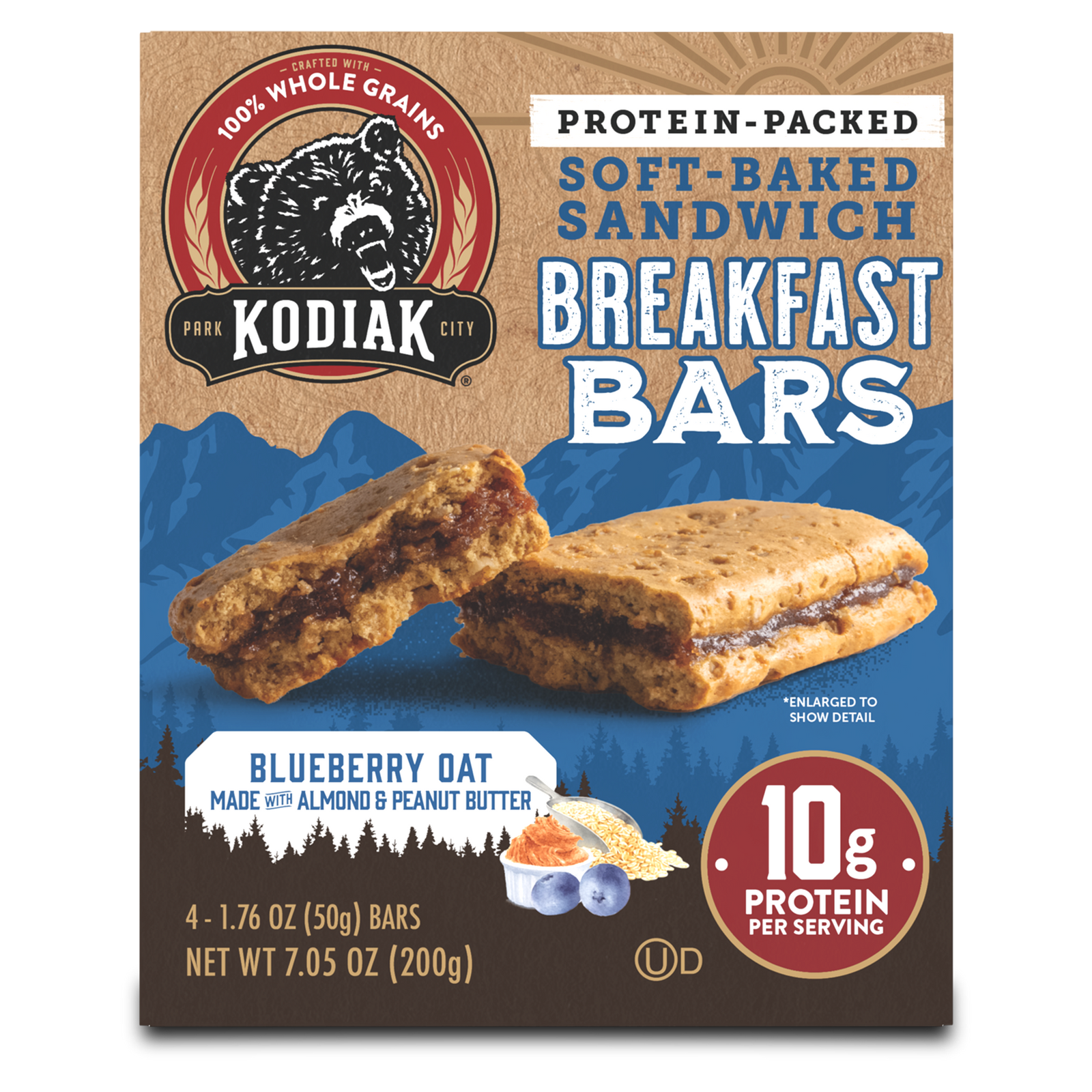 Blueberry Oat Breakfast Bars