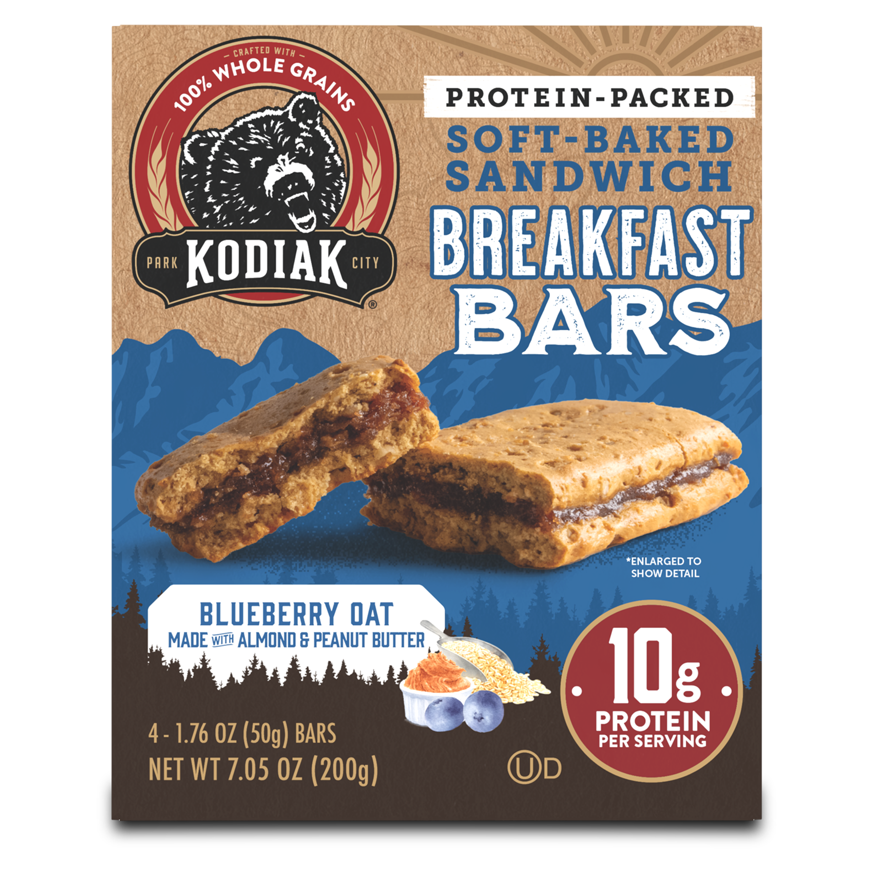 Blueberry Oat Breakfast Bars