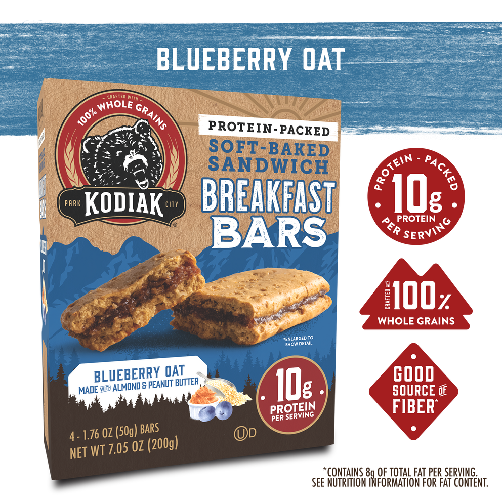 Blueberry Oat Breakfast Bars