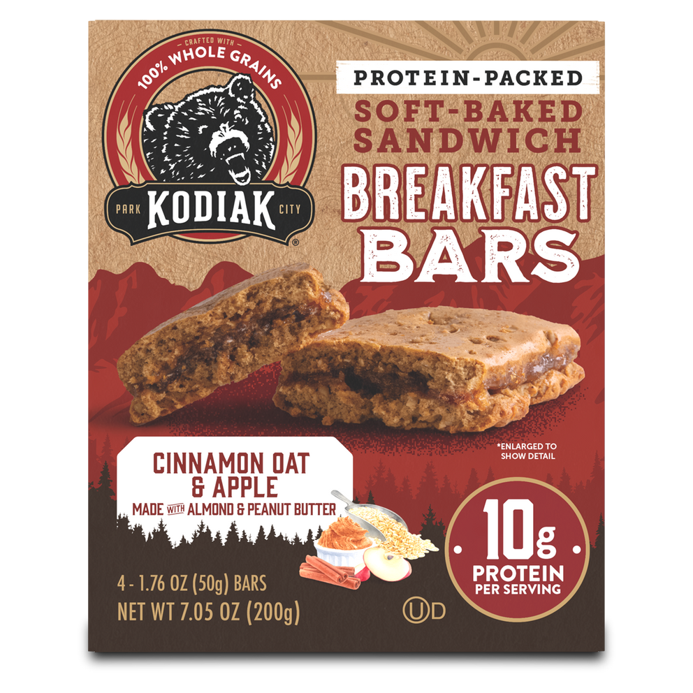 Cinnamon Oat & Apple Breakfast Bars