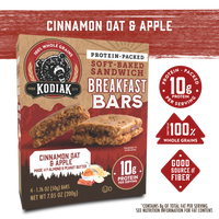Cinnamon Oat & Apple Breakfast Bars