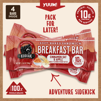 Cinnamon Oat & Apple Breakfast Bars