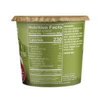 Apple Cinnamon Oatmeal Cup