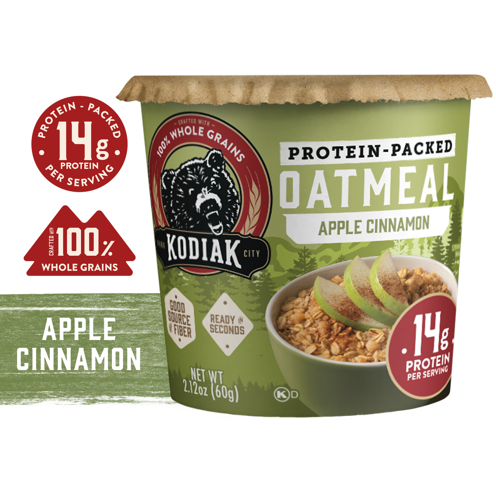 Apple Cinnamon Oatmeal Cup