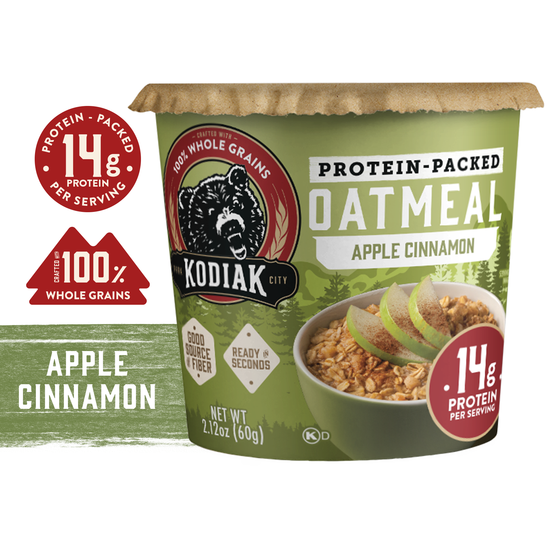 Apple Cinnamon Oatmeal Cup