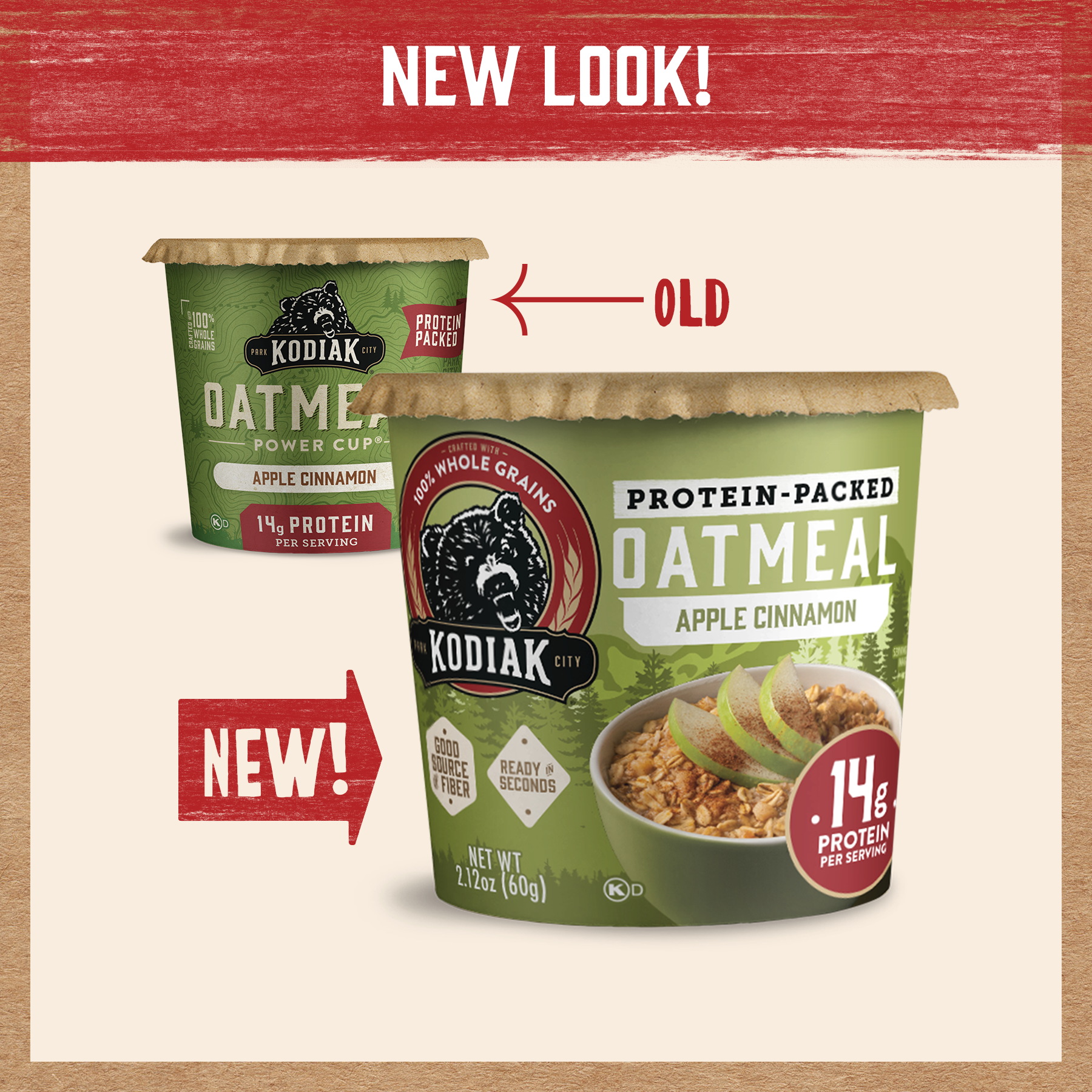 Apple Cinnamon Oatmeal Cup