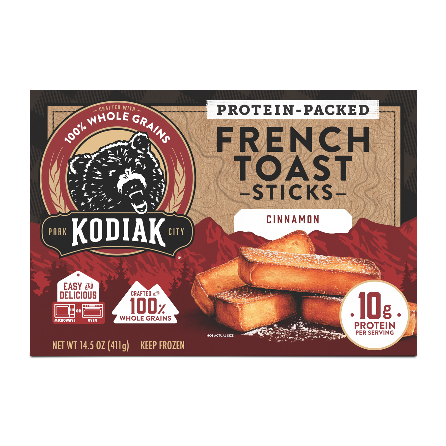 Cinnamon French Toast Sticks – Whole Grain Breakfast | Kodiak®