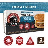 Sausage & Cheddar Cheese Breakfast Sandwich