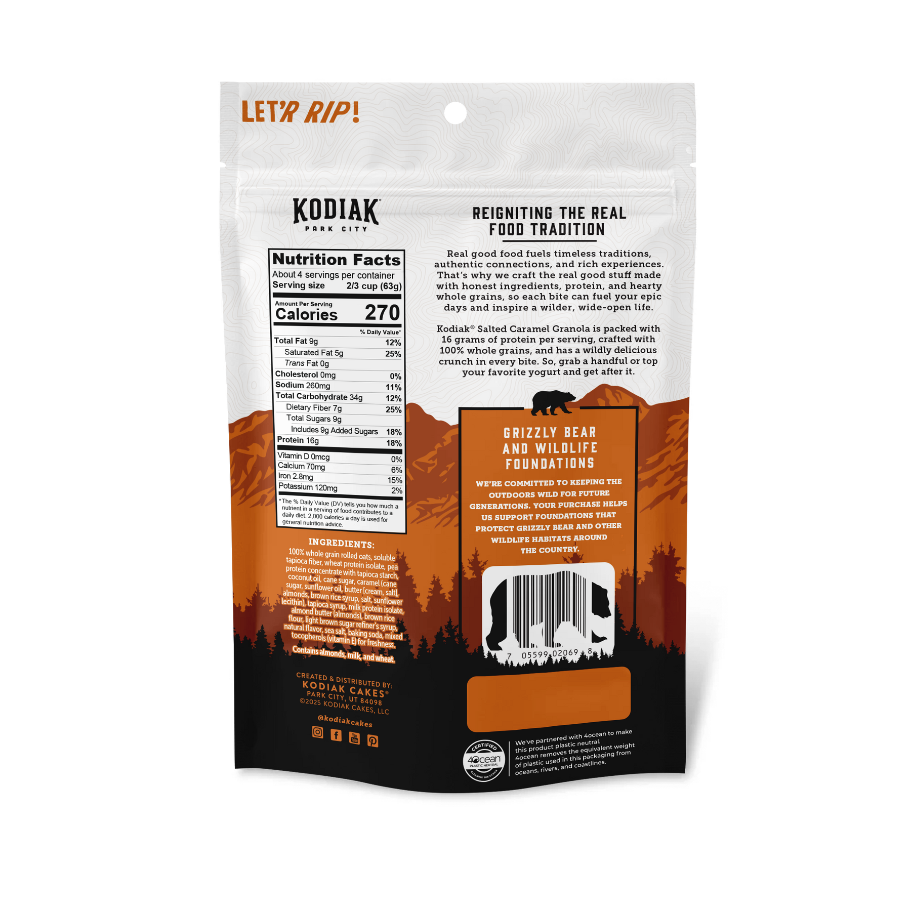 Salted Caramel Granola