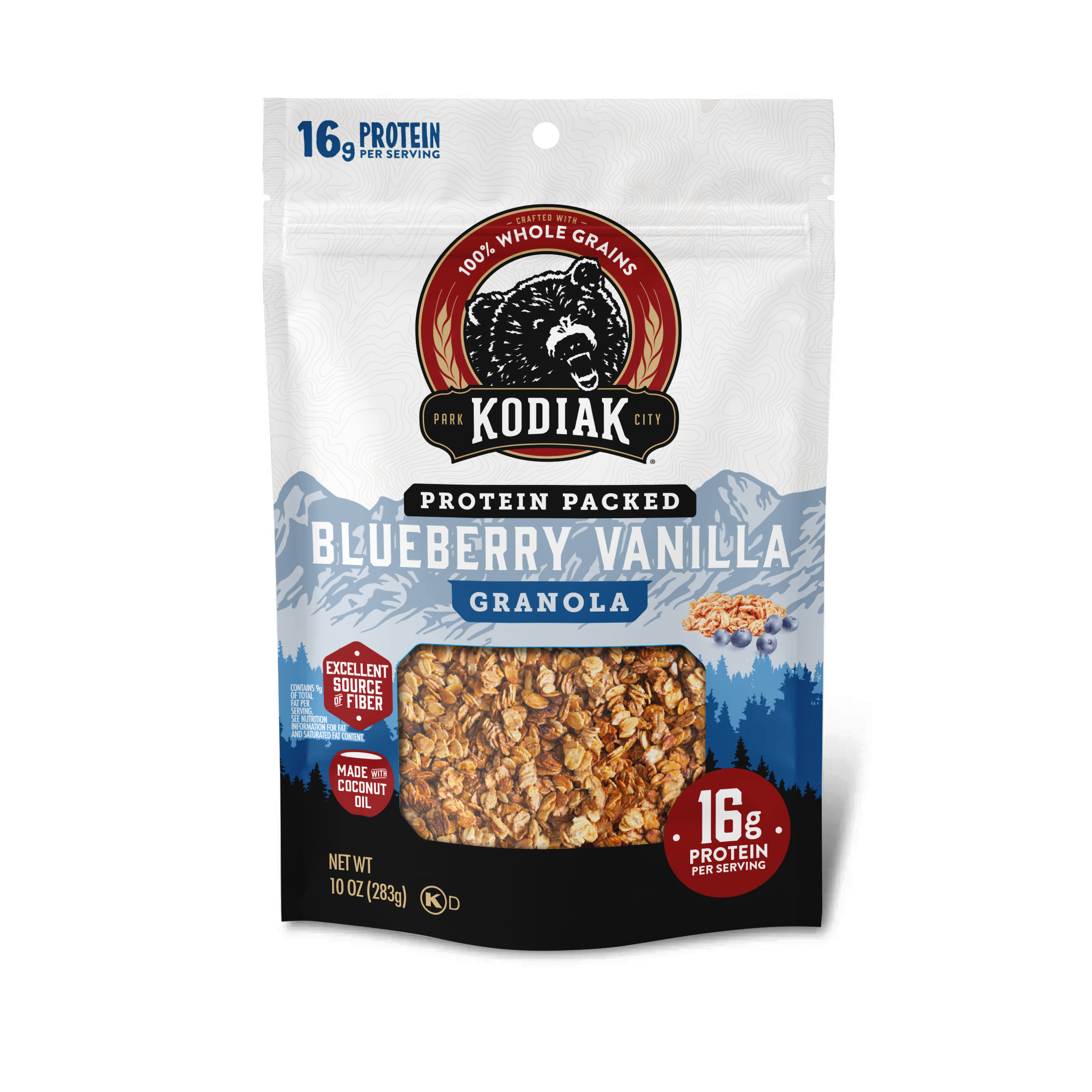 Kodiak Protein Packed Blueberry Vanilla Granola