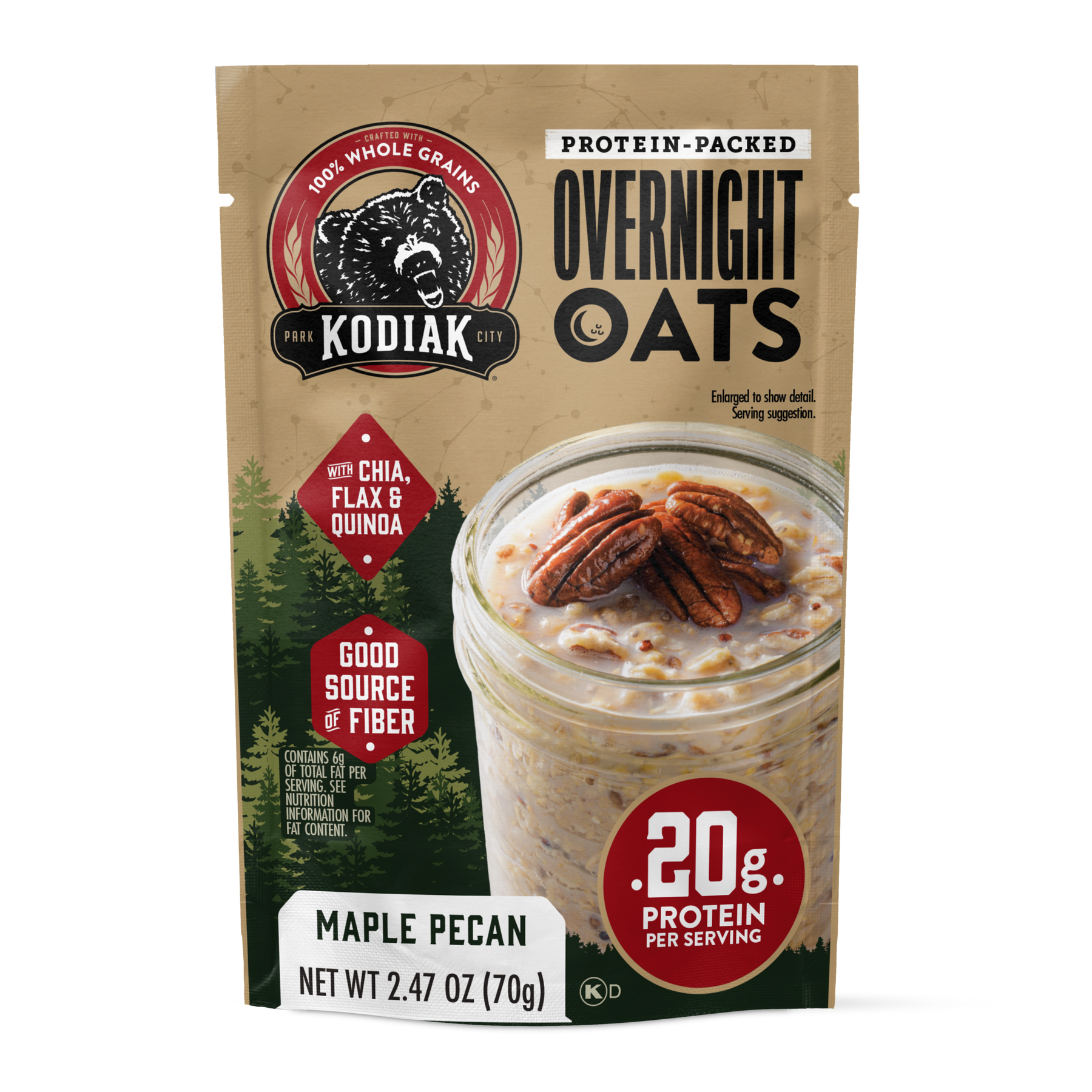 Maple Pecan Overnight Oats