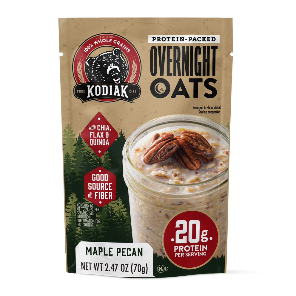 Maple Pecan Overnight Oats