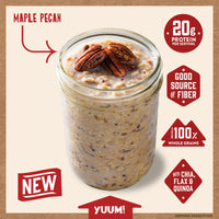 Maple Pecan Overnight Oats
