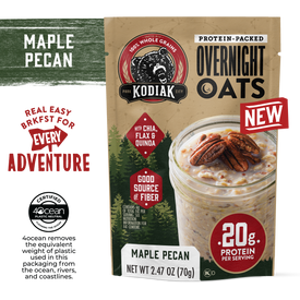 Maple Pecan Overnight Oats
