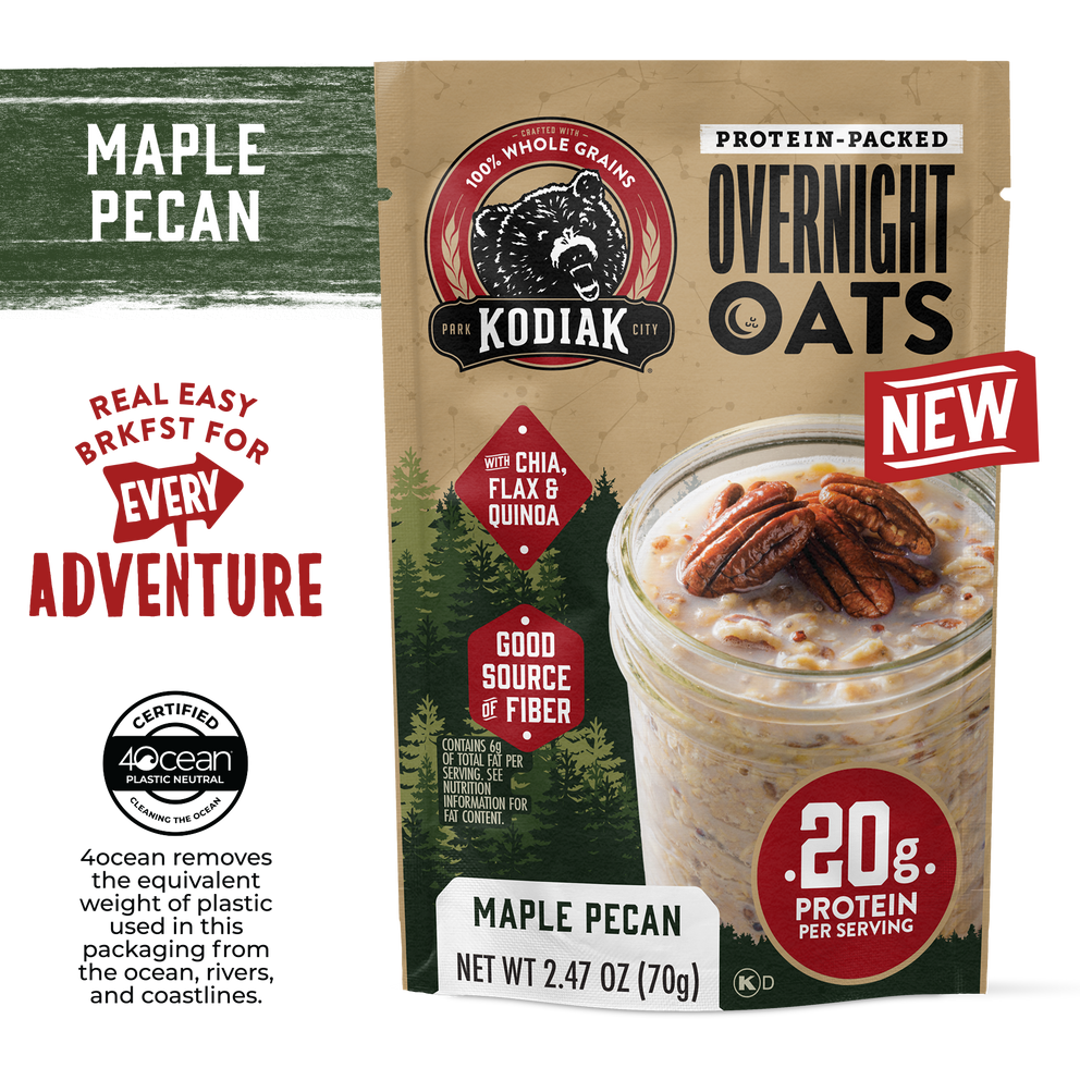 Maple Pecan Overnight Oats