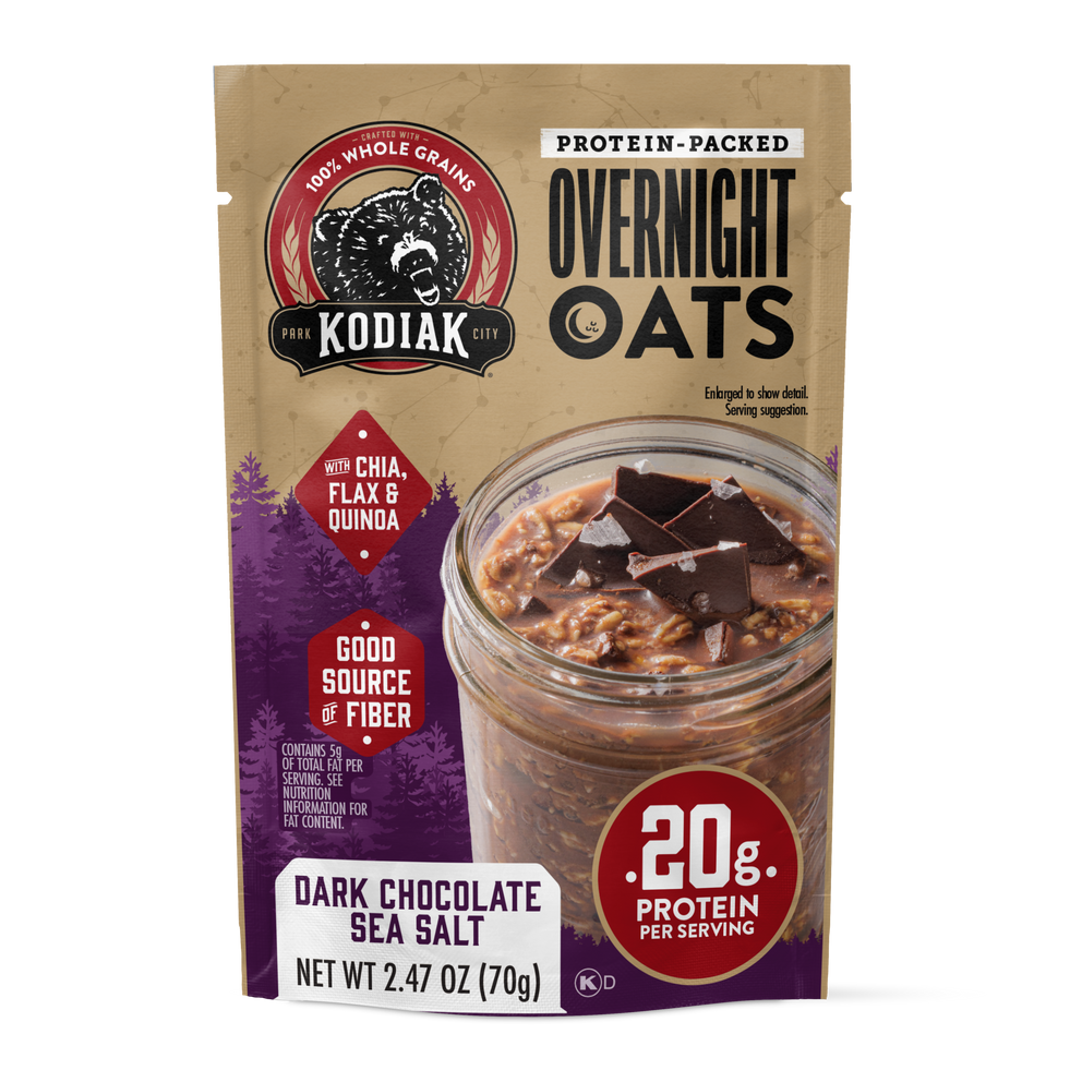 Dark Chocolate Sea Salt Overnight Oats