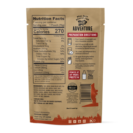 Overnight Oats – Kodiak