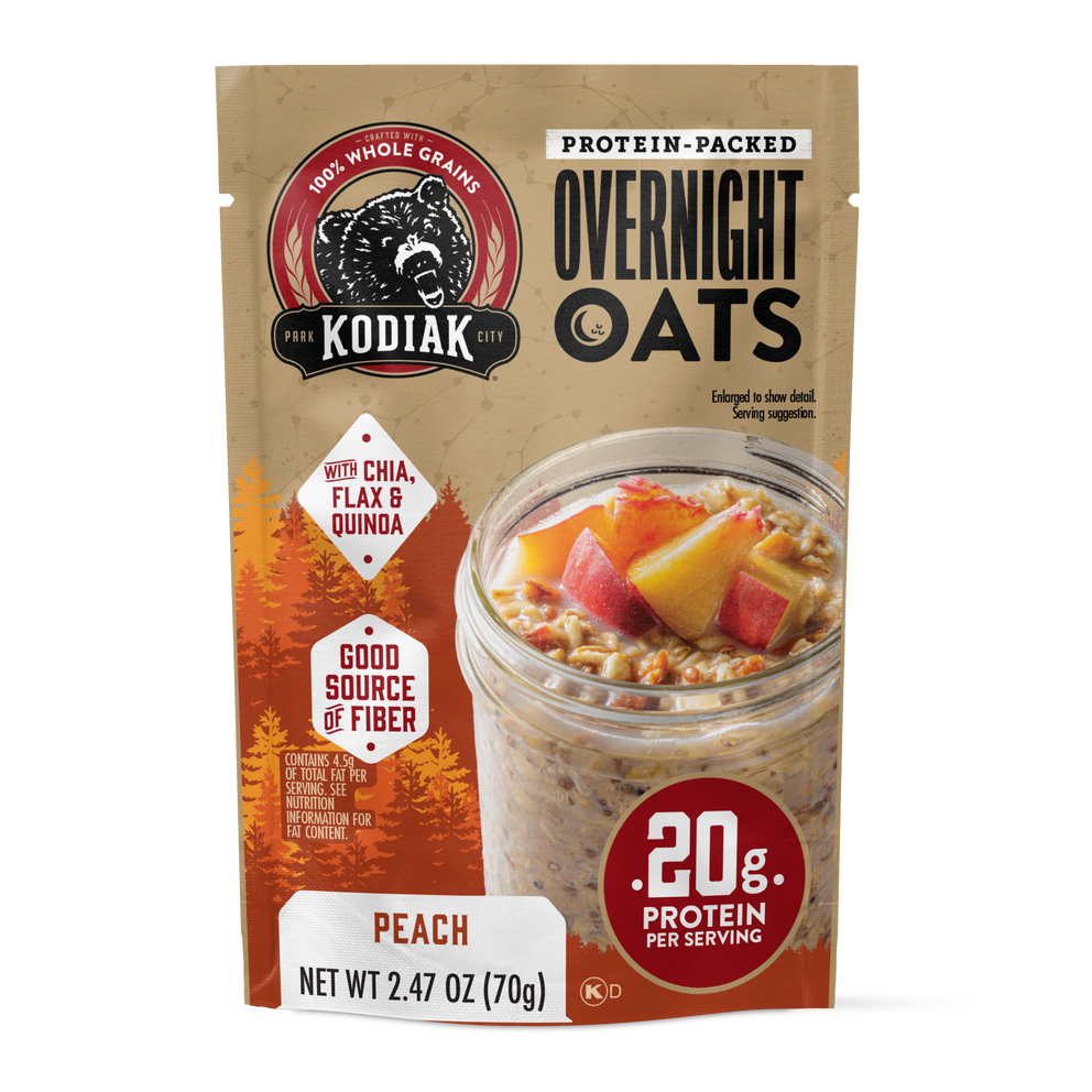 Peach Overnight Oats