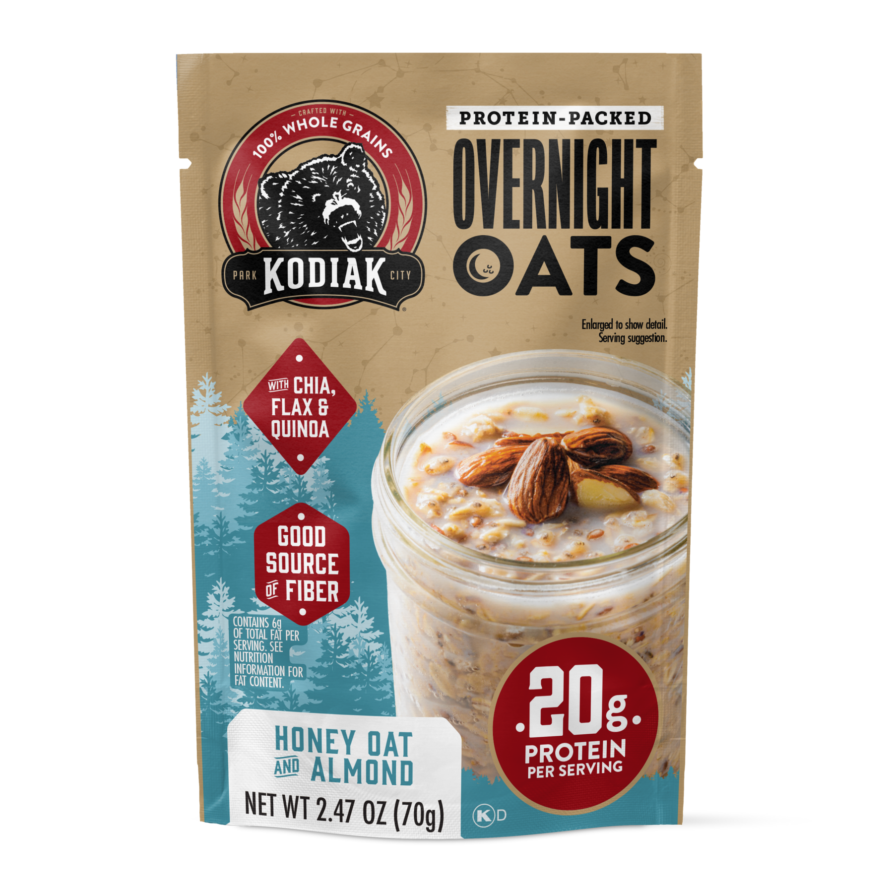 Honey Oat & Almond Overnight Oats