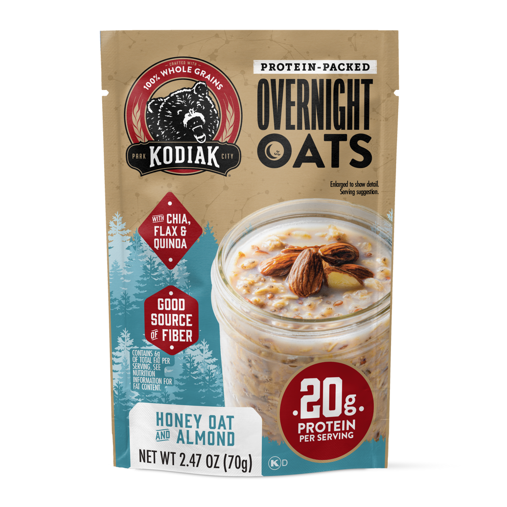 Honey Oat & Almond Overnight Oats