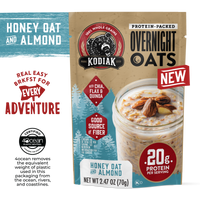 Honey Oat & Almond Overnight Oats