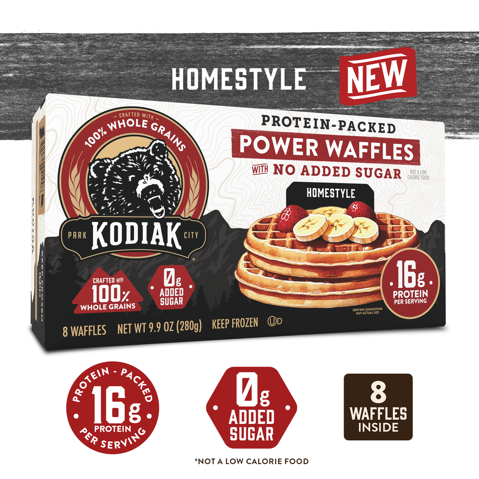 Homestyle Power Waffles