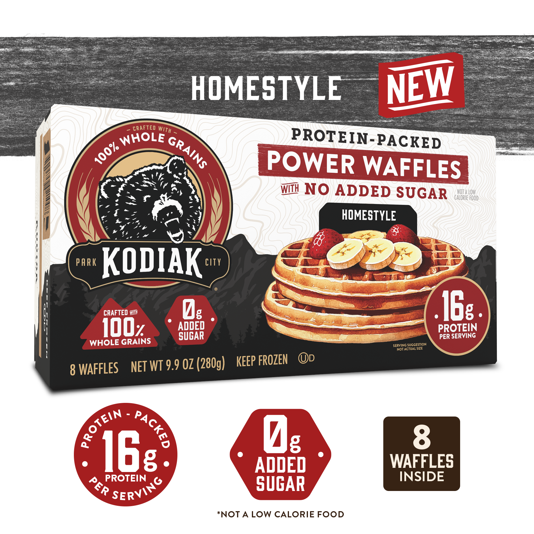 Homestyle Power Waffles
