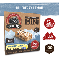 Blueberry Lemon Drizzled Mini Bars
