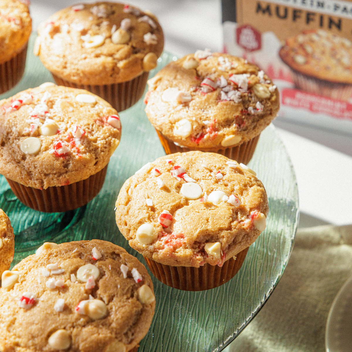 Peppermint White Chocolate Muffin Mix